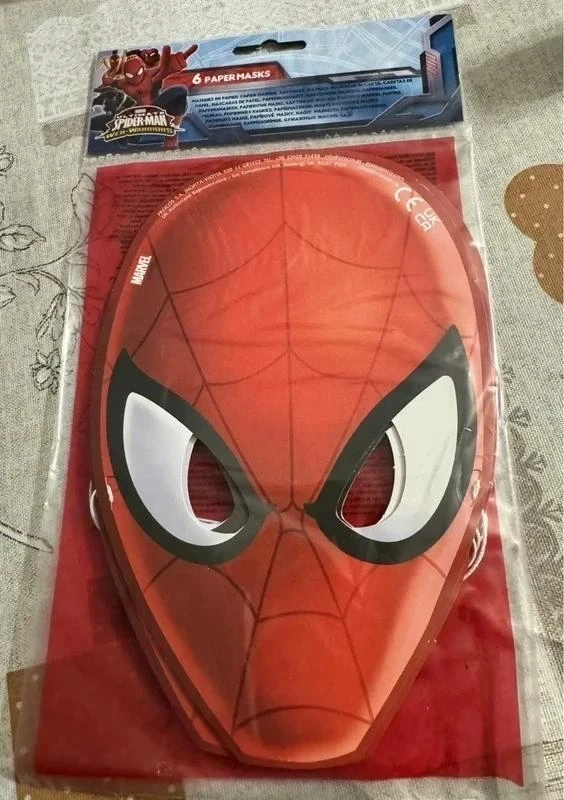 Paquete de 6 máscaras de papel Spider-man #Spiderman – photo 5
